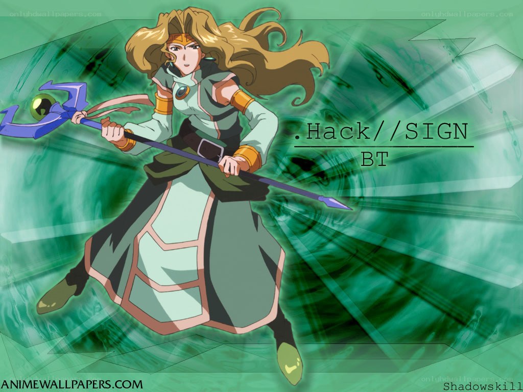 anime character with staff