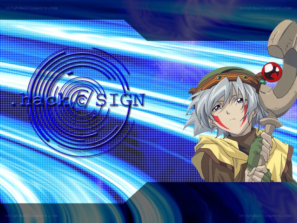 Anime character with staff
