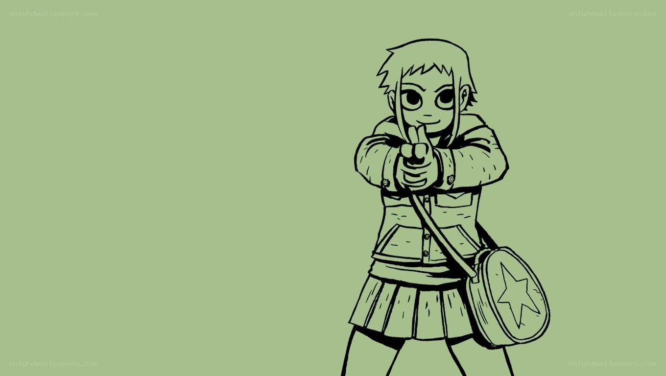anime character with star bag