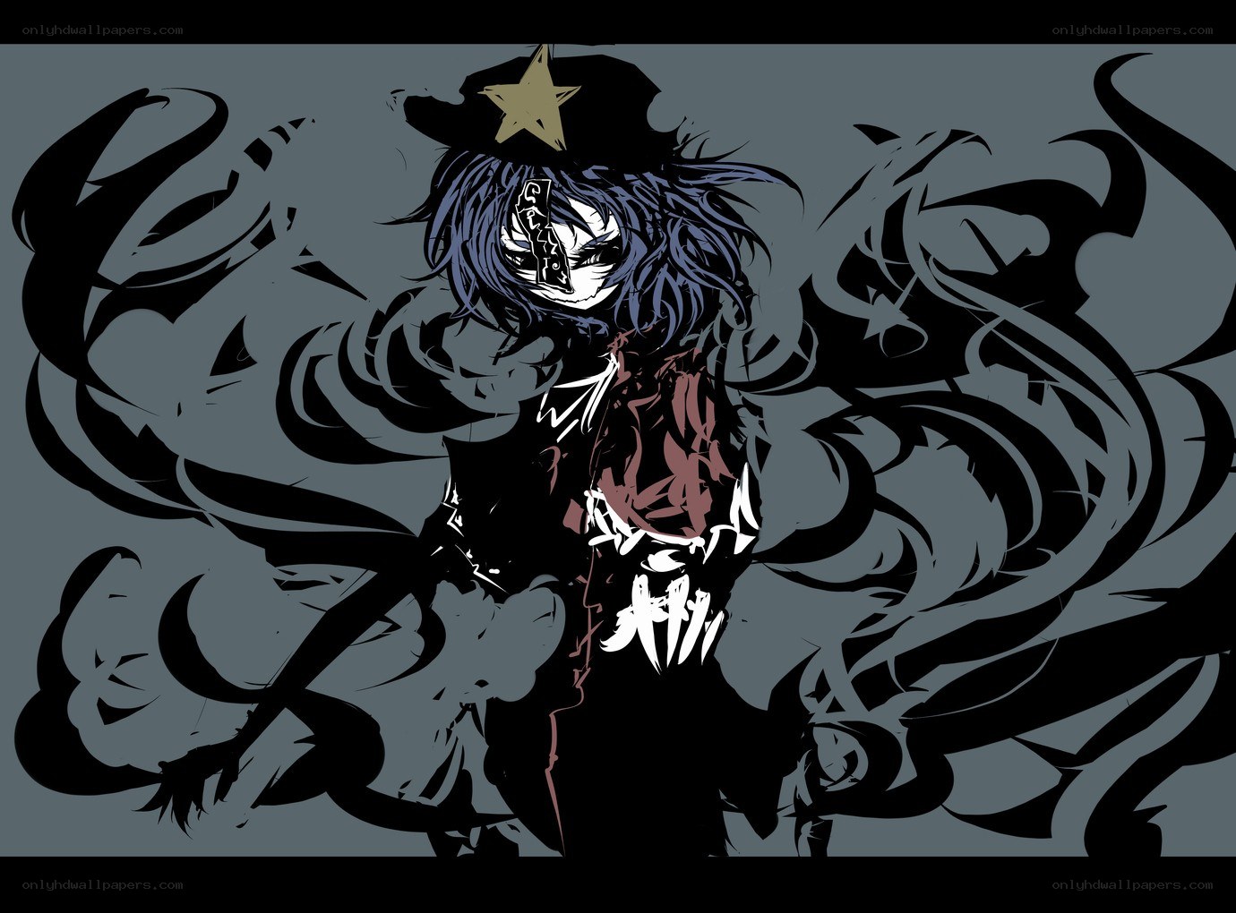 anime character with star hat