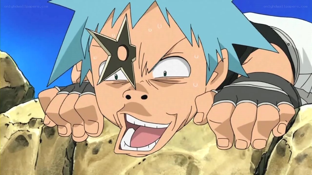 anime character with star mark