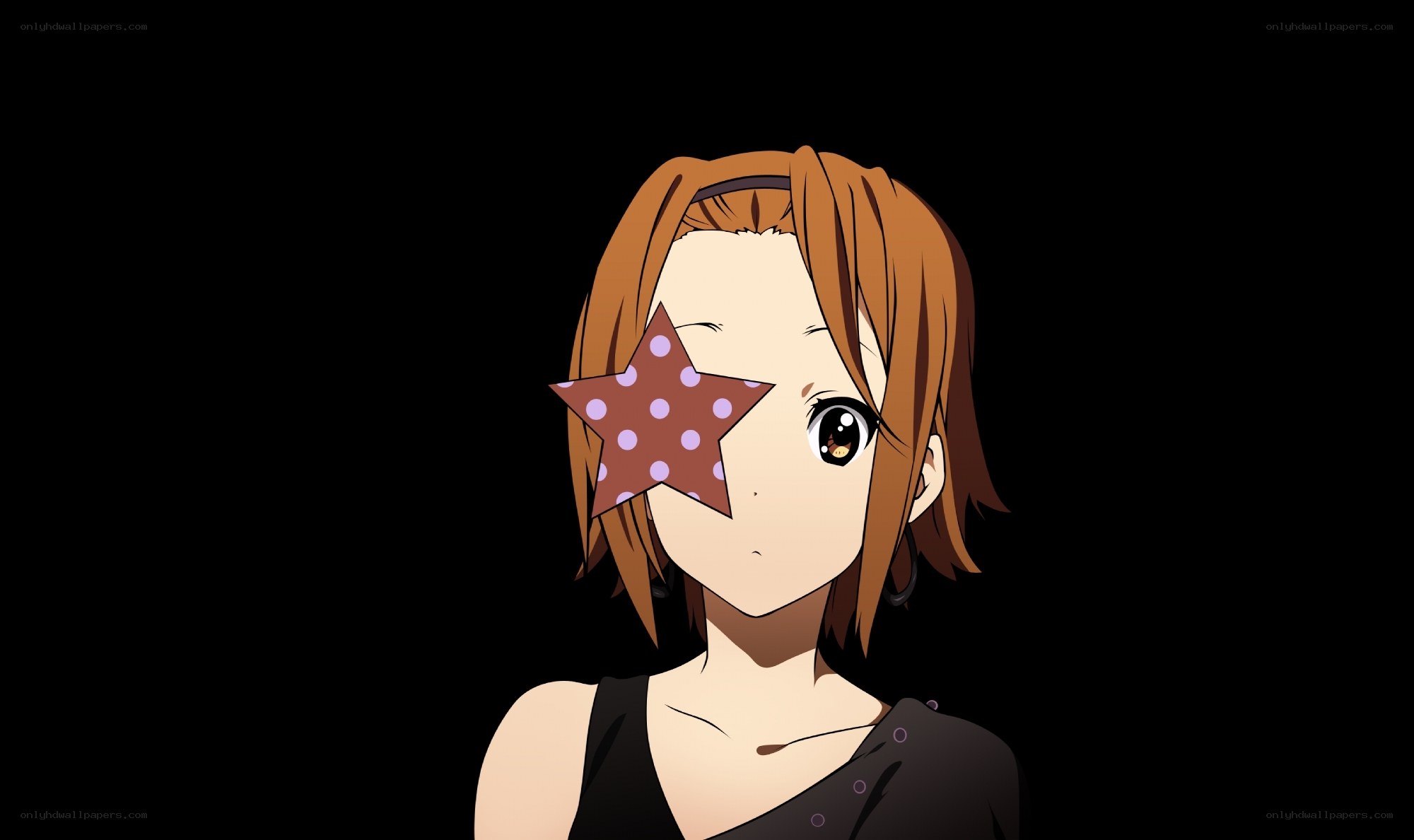 anime character with star mask