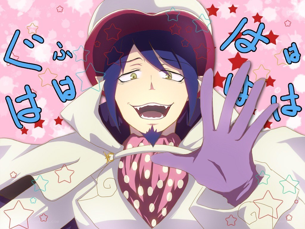 anime character with stars