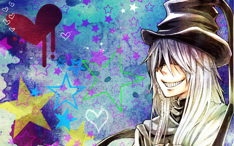 anime character with stars and hearts