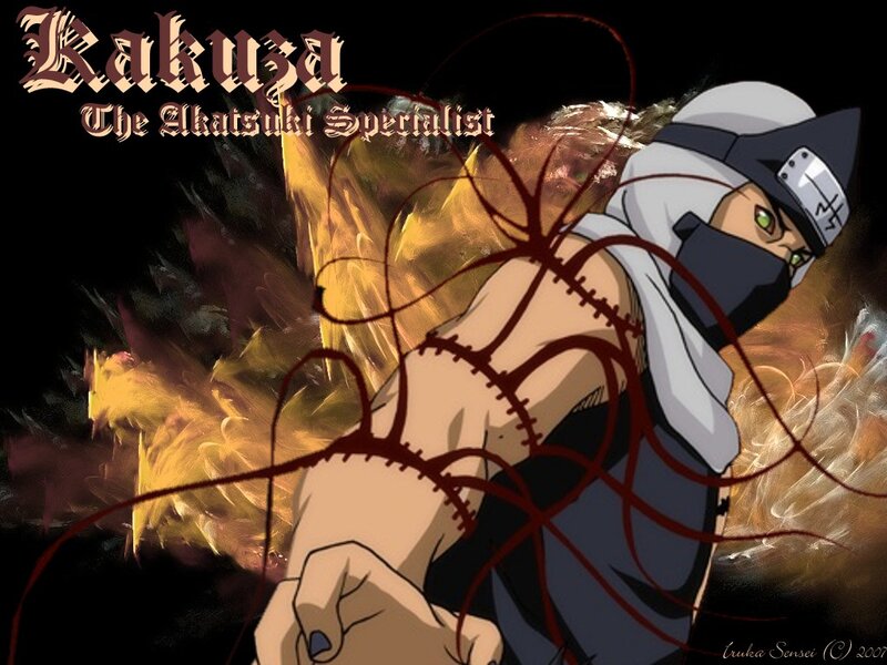Anime Character with Stitches — Black