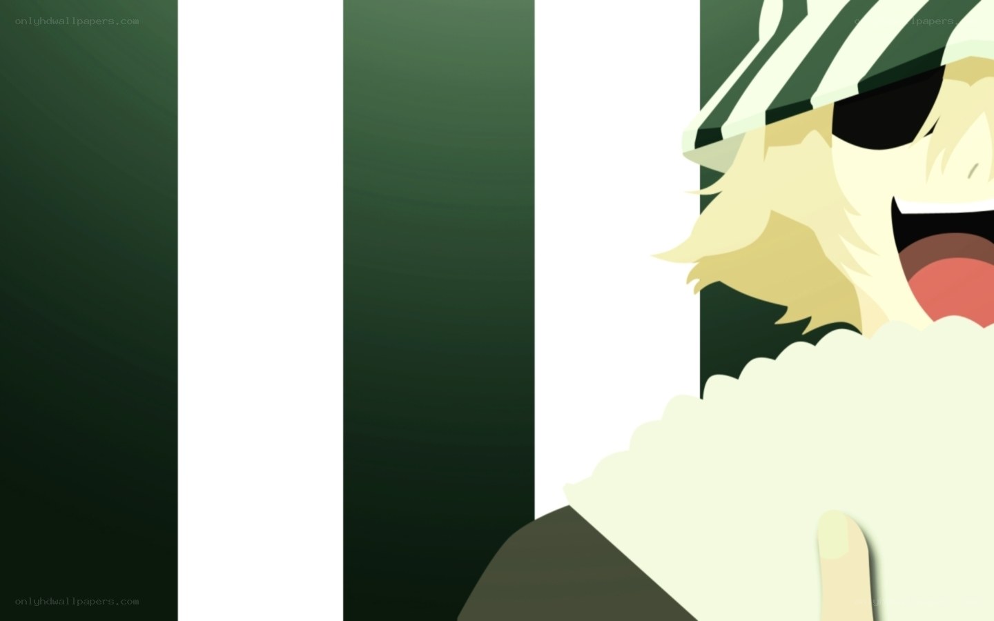 anime character with sunglasses