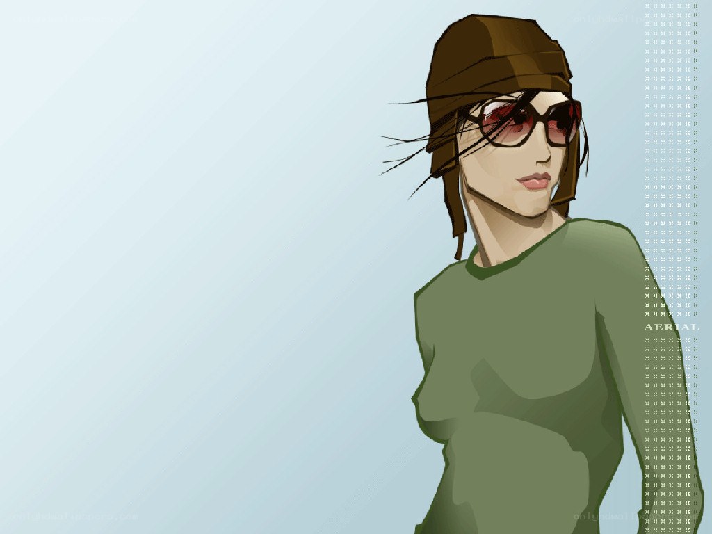anime character with sunglasses