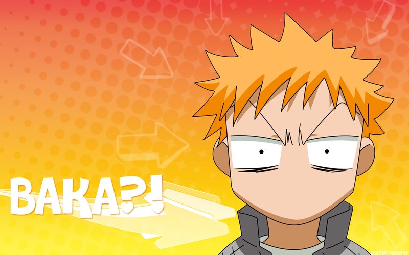 anime character with surprised expression