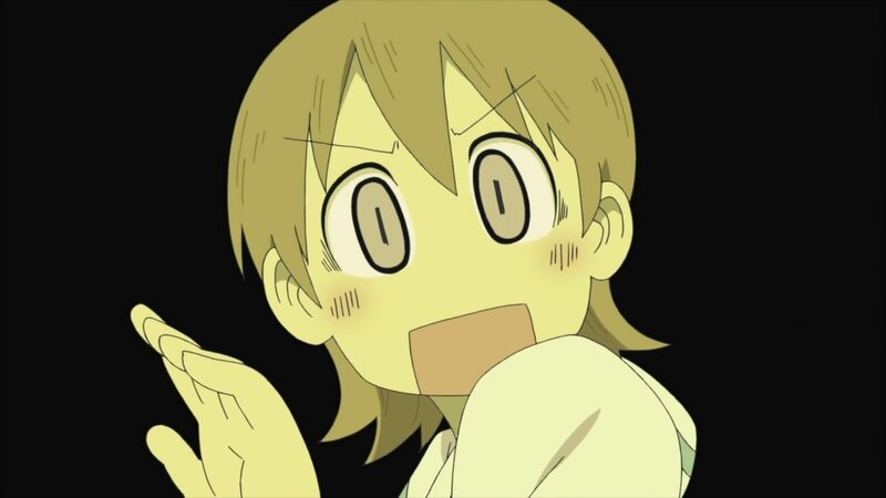 anime character with surprised expression