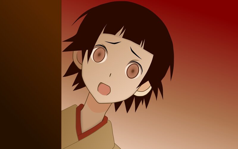 anime character with surprised expression