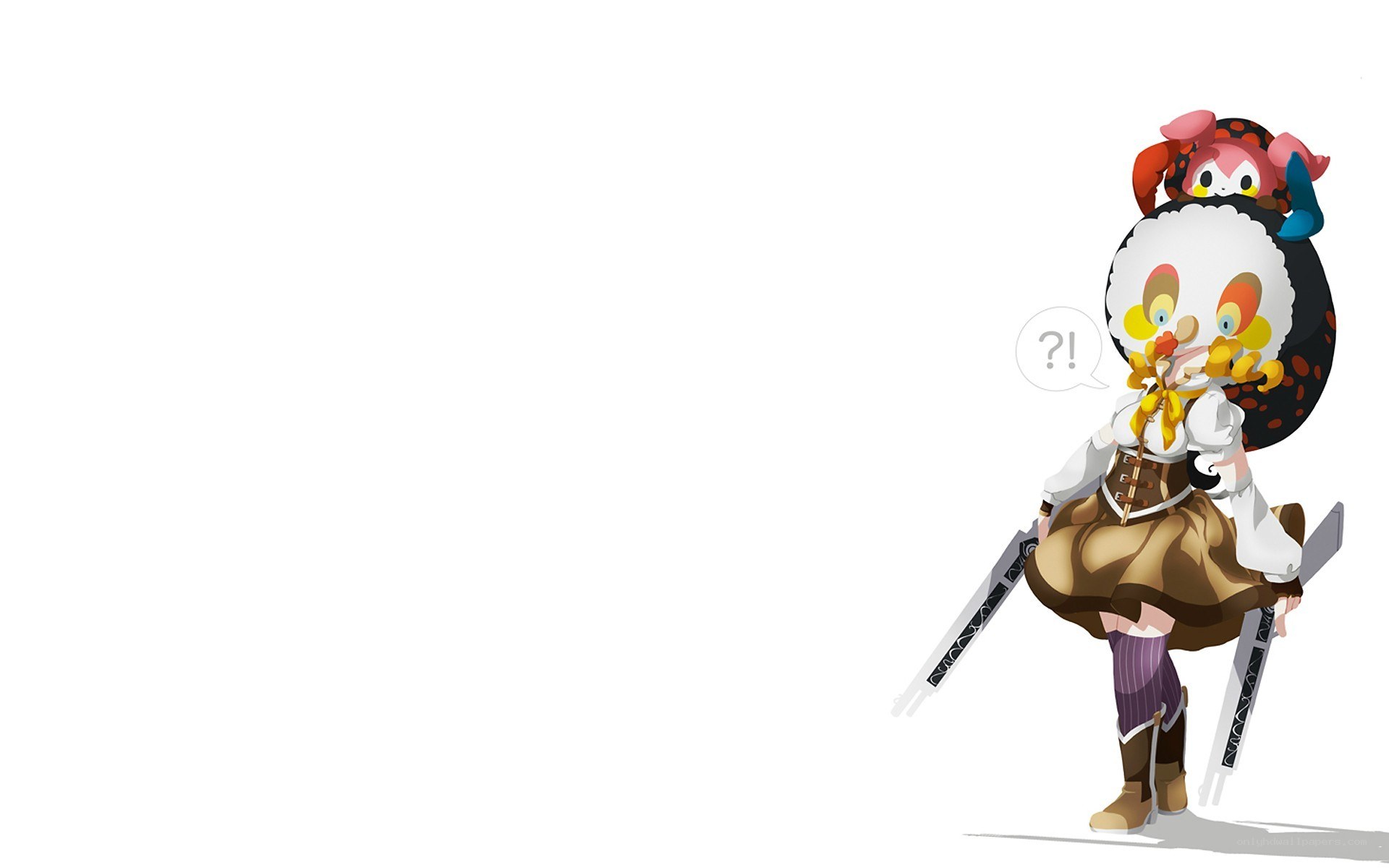 anime character with sushi head