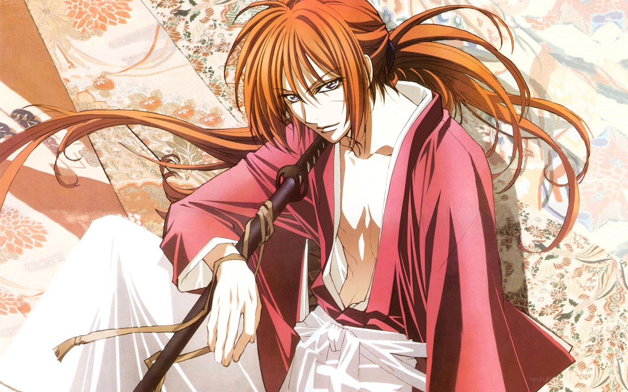 anime character with sword