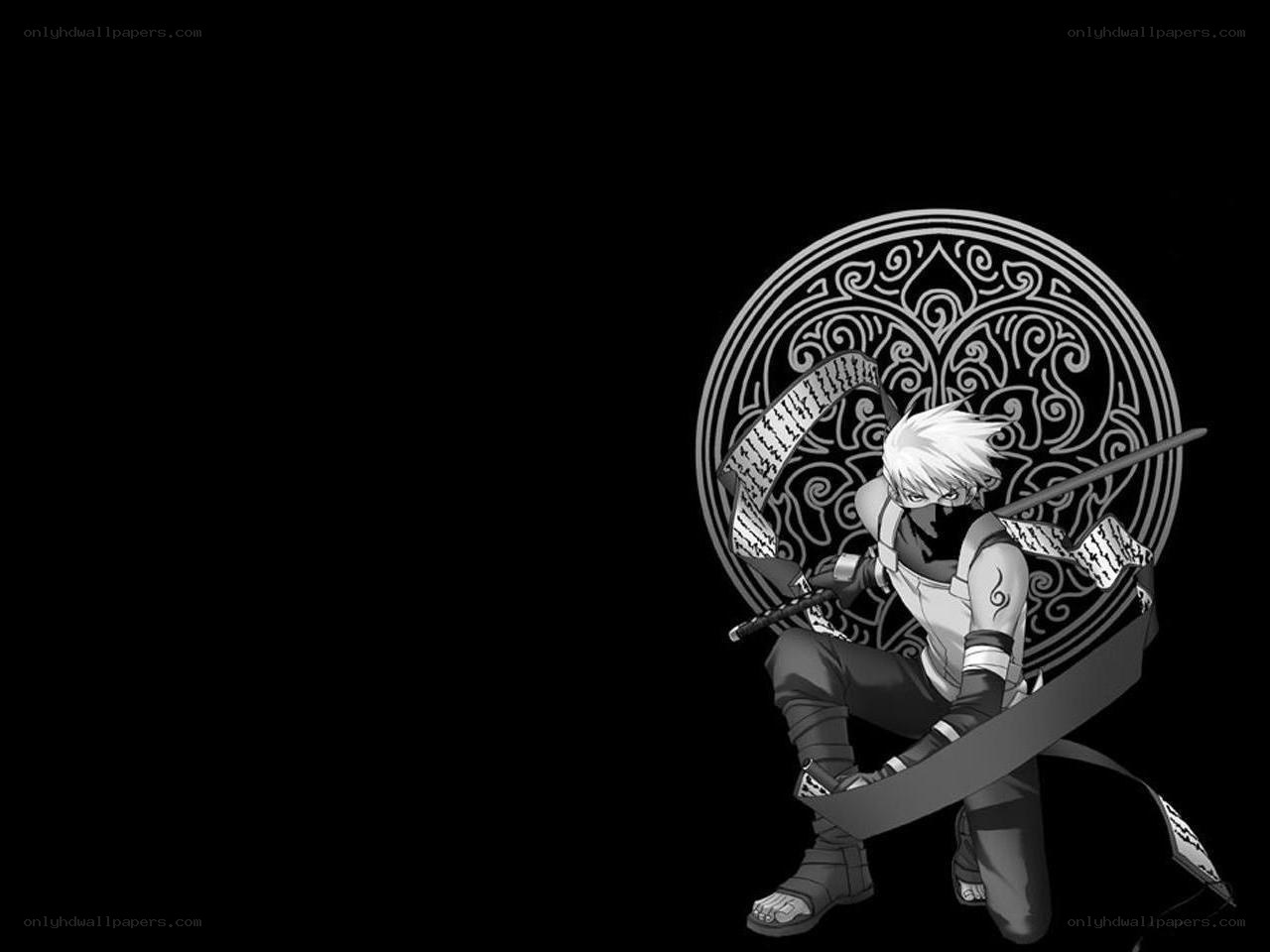 anime character with sword