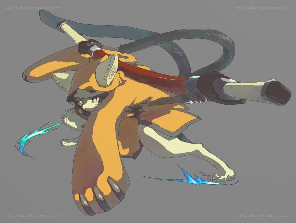 anime character with sword