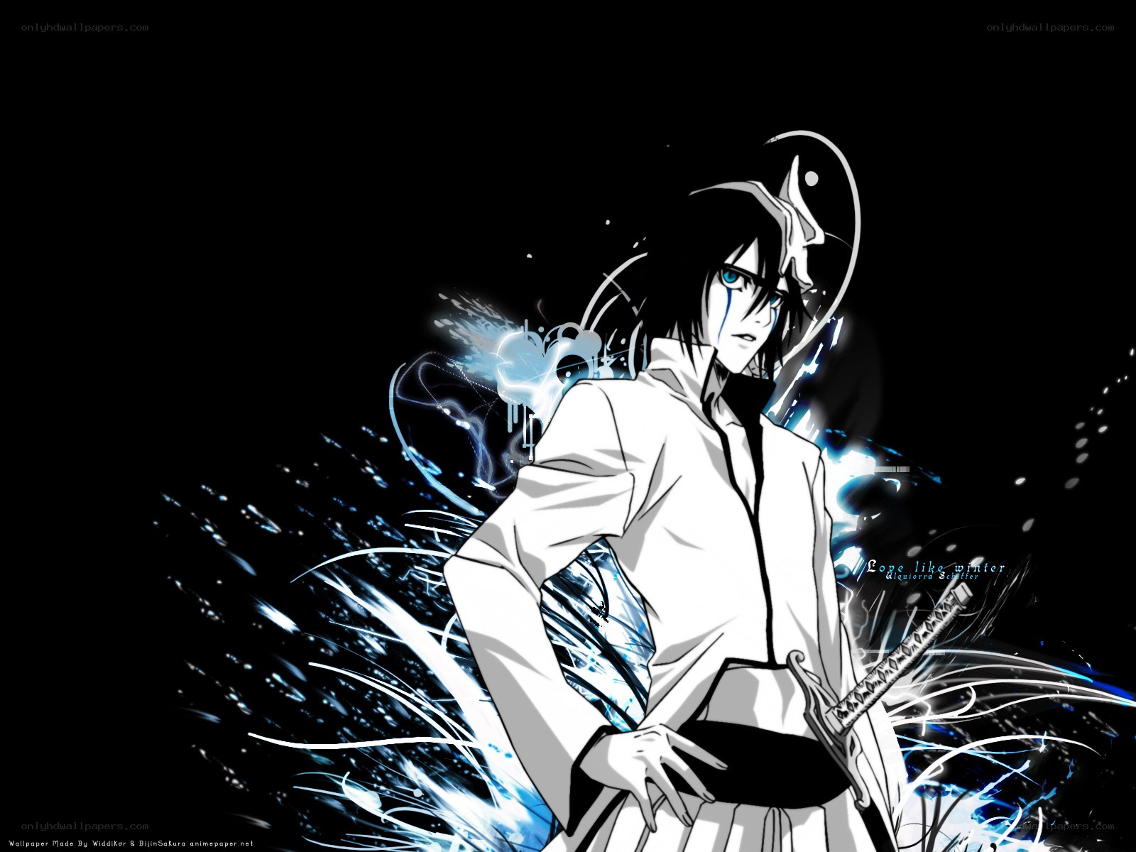 anime character with sword