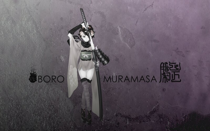 anime character with sword