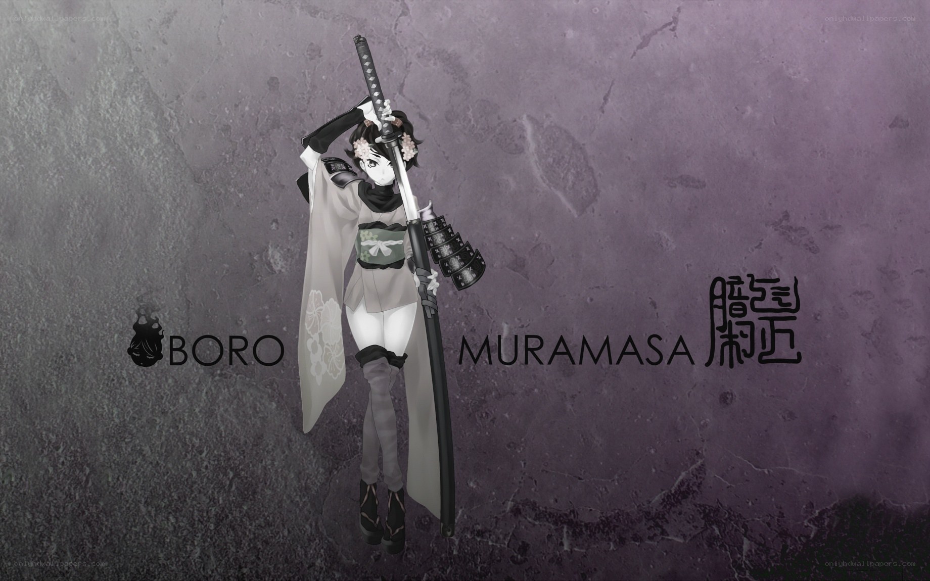 anime character with sword