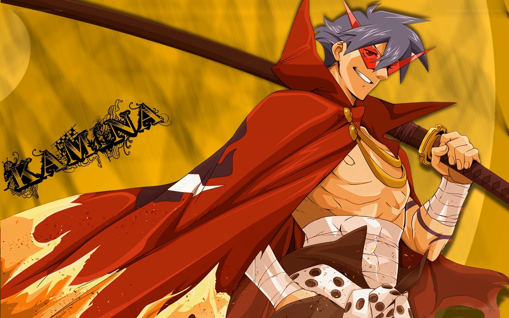 Anime character with sword