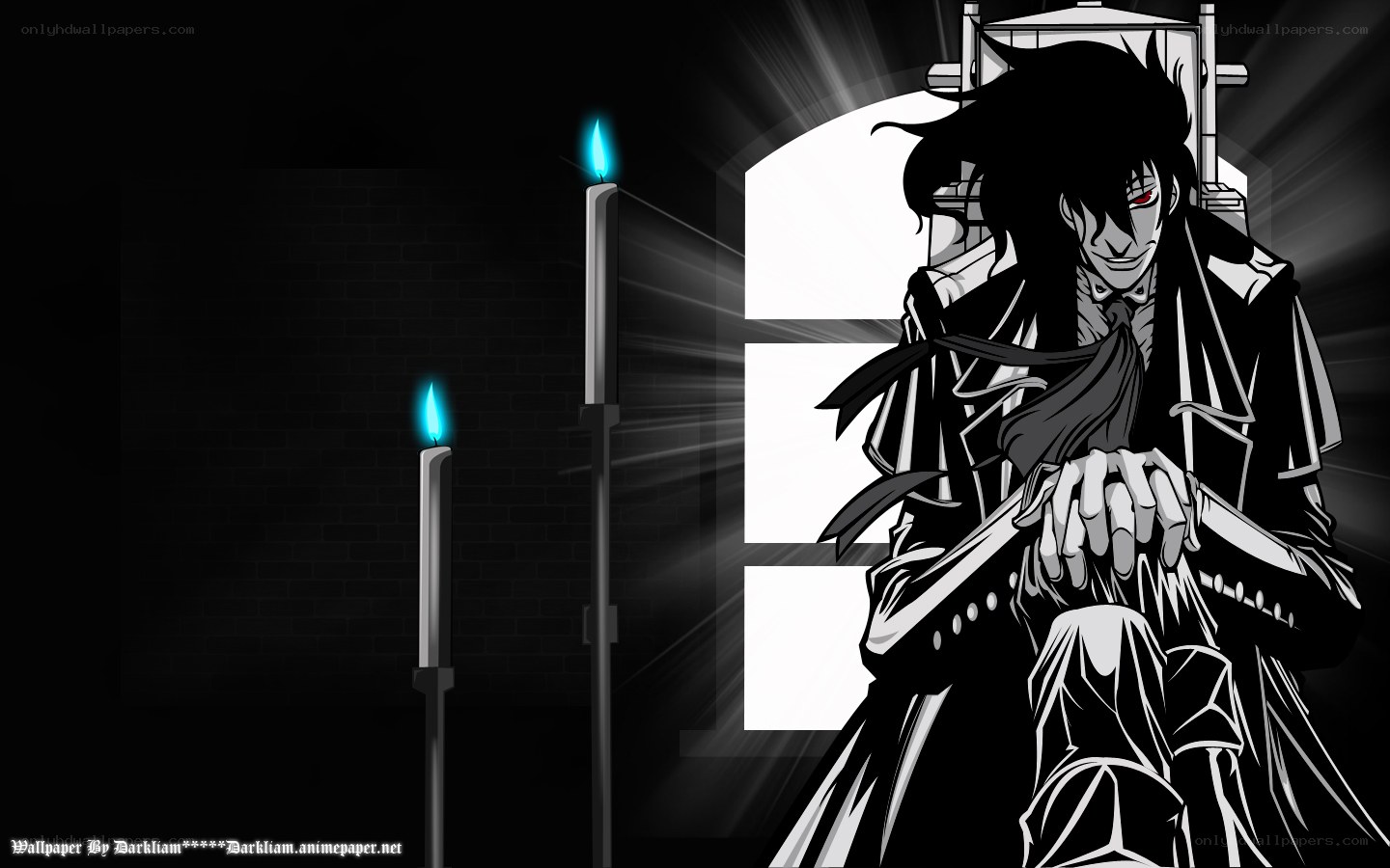 anime character with sword