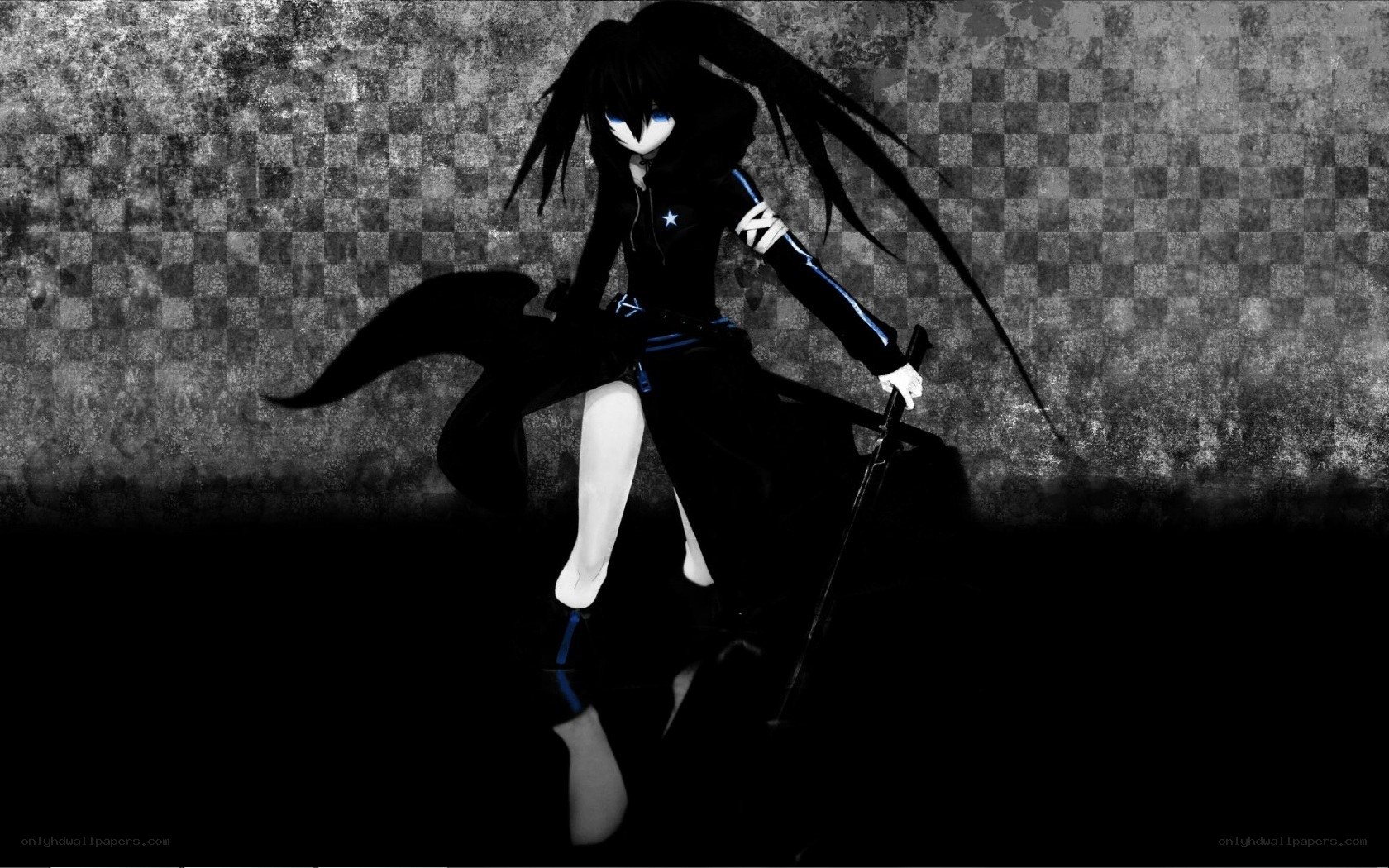 Anime character with sword