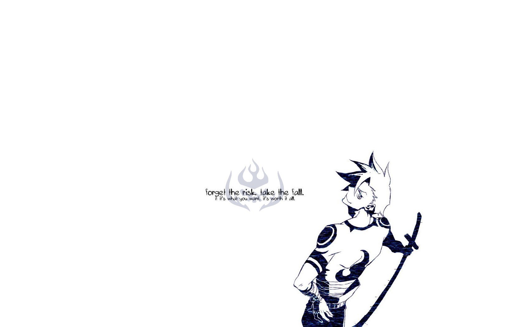 anime character with sword