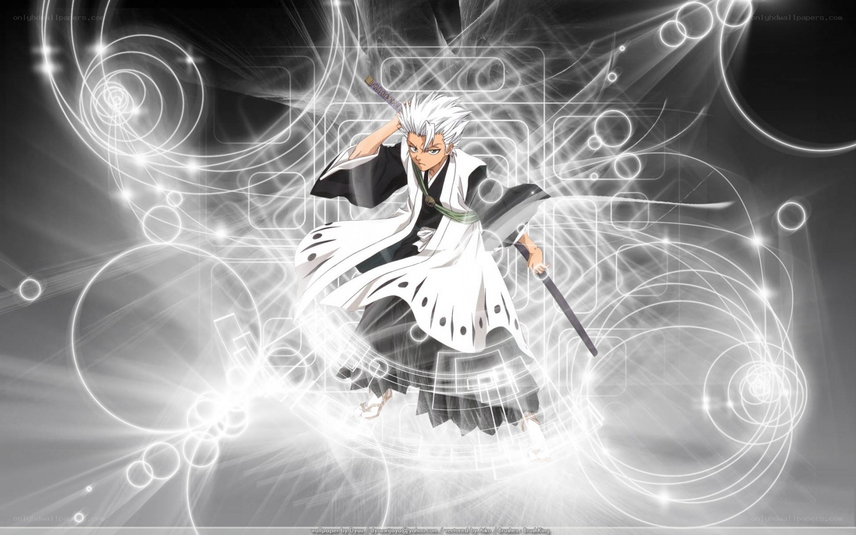 anime character with sword