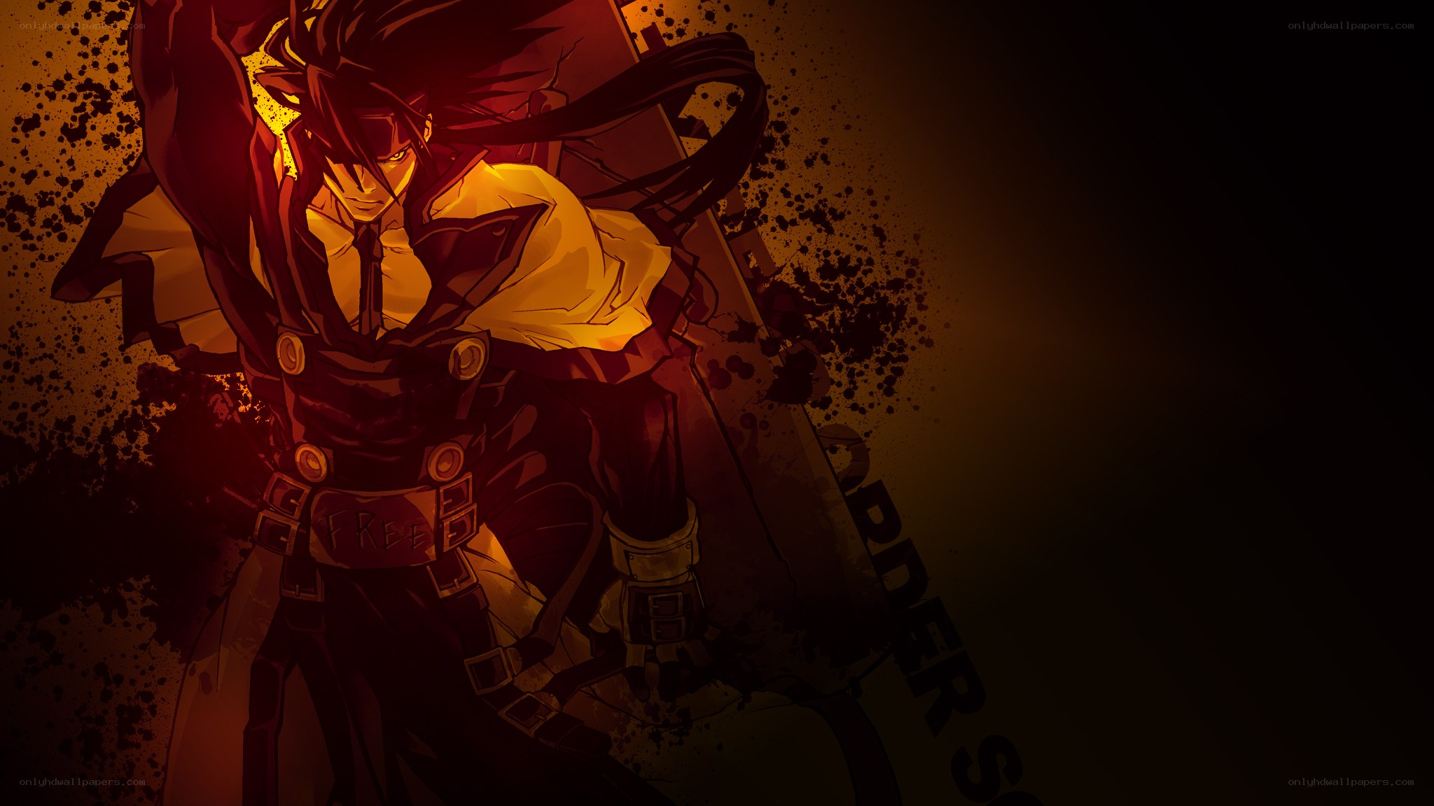 anime character with sword
