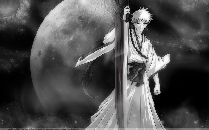 anime character with sword