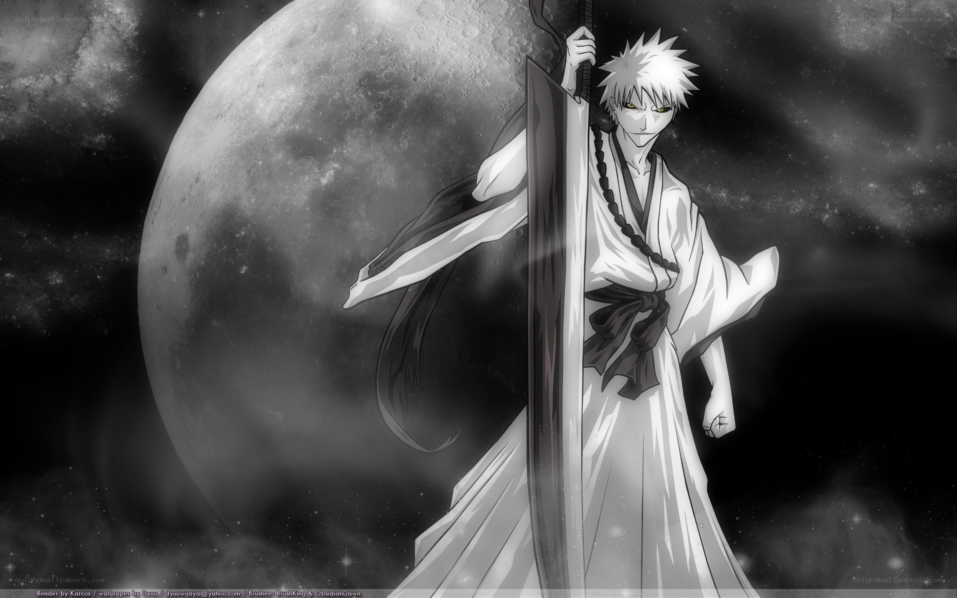 anime character with sword