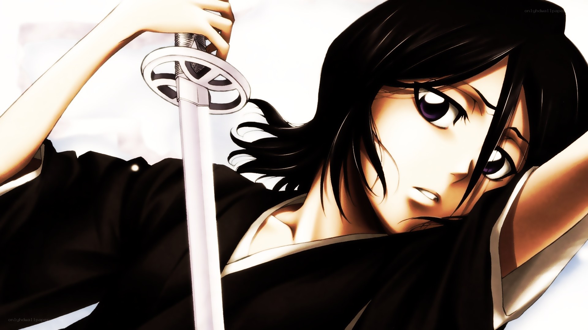 anime character with sword