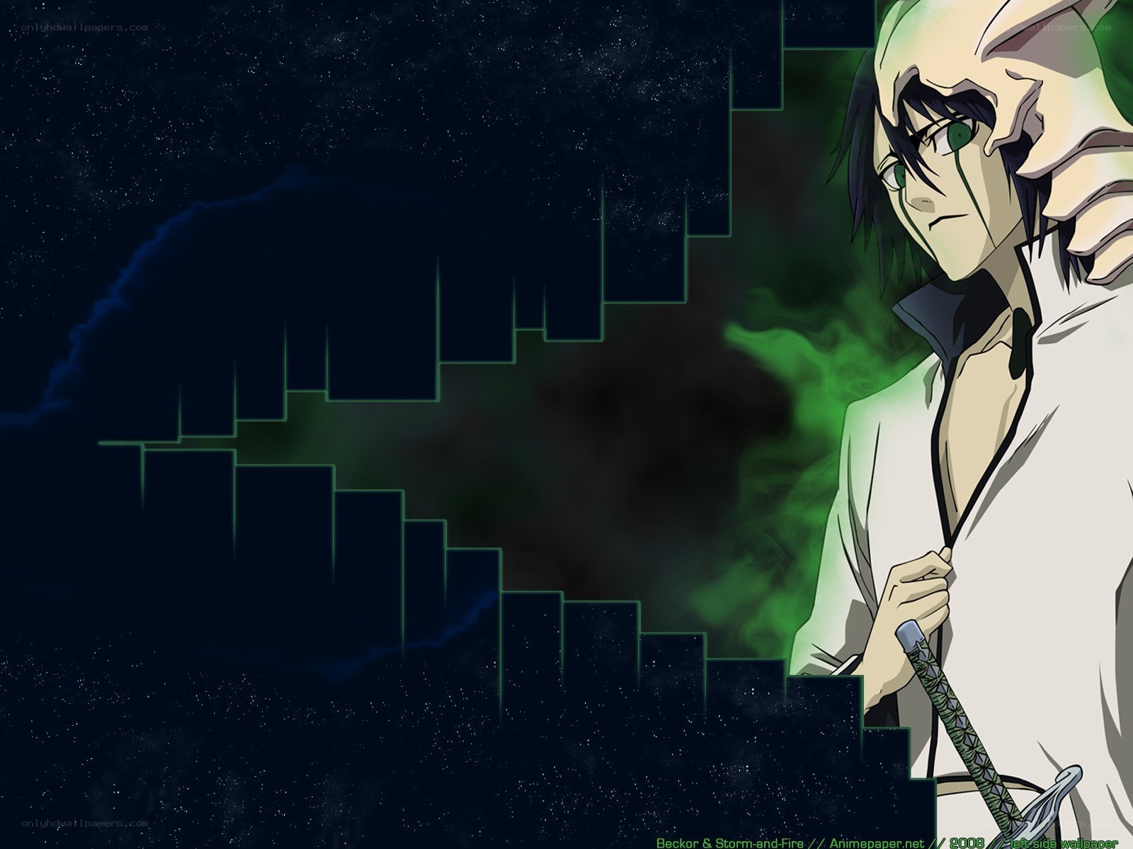 anime character with sword
