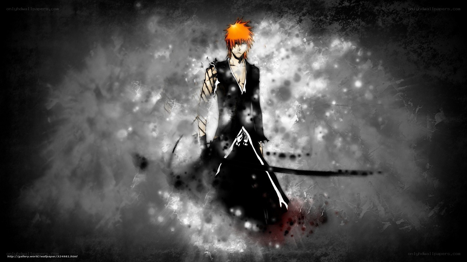 Anime character with sword