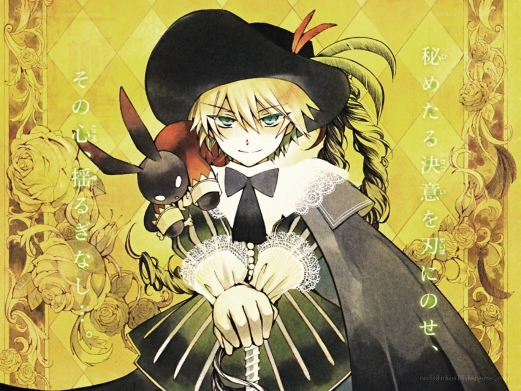 anime character with sword