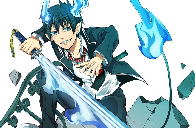 anime character with sword