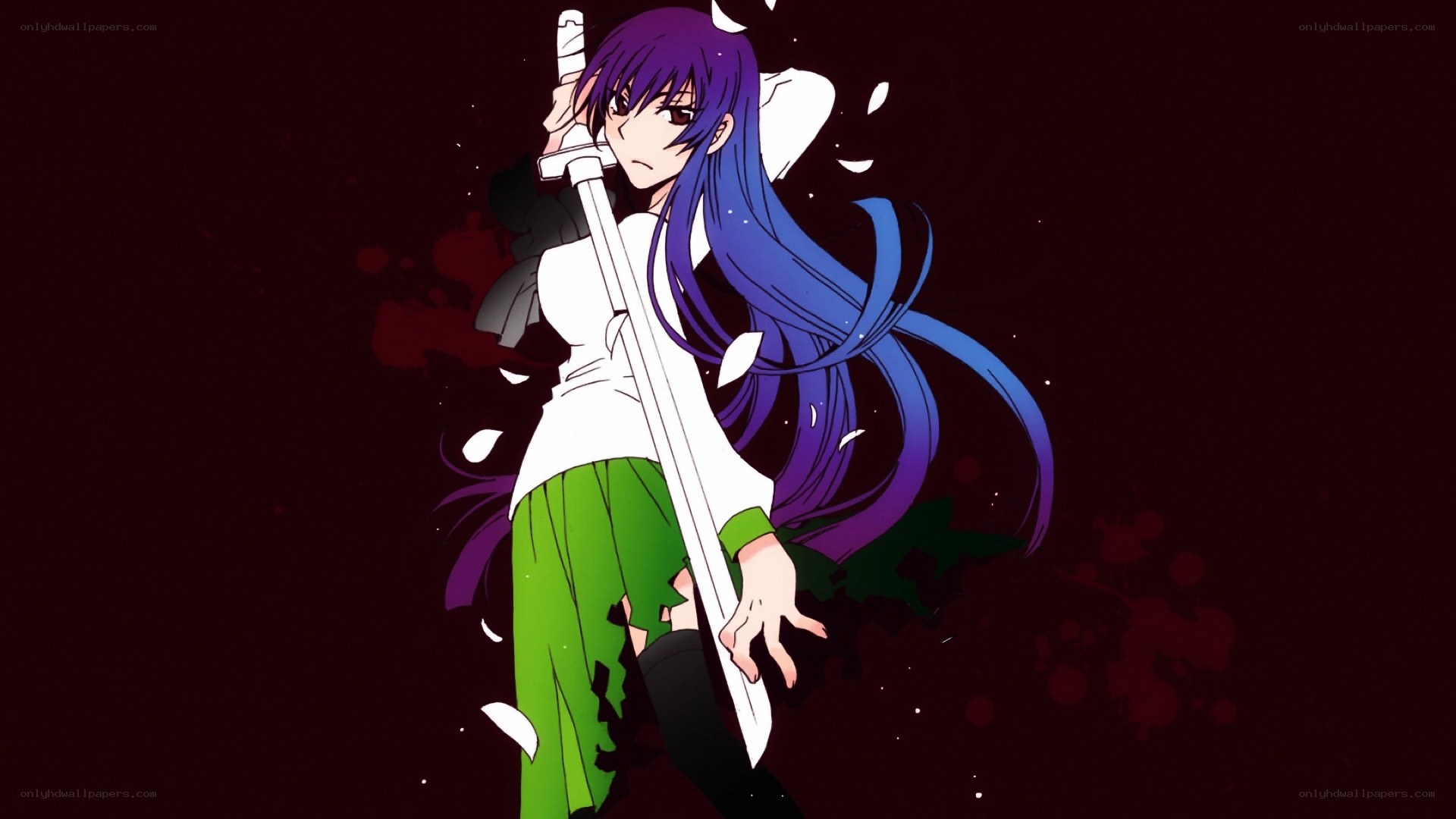 anime character with sword