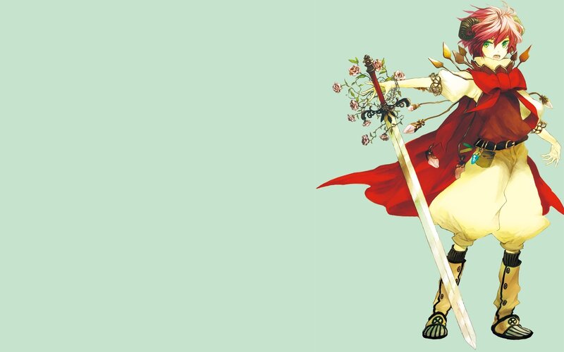 Anime character with sword