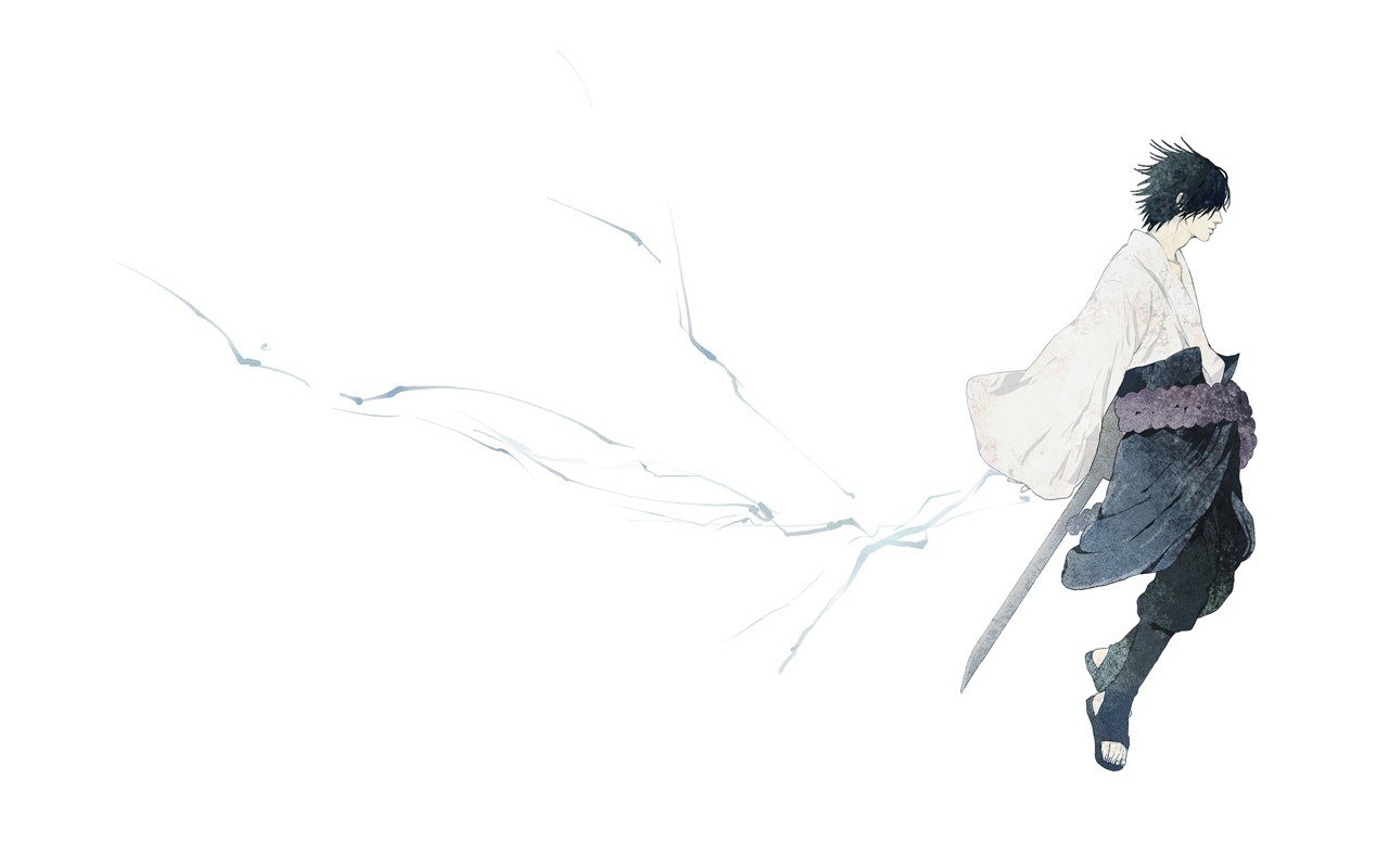anime character with sword