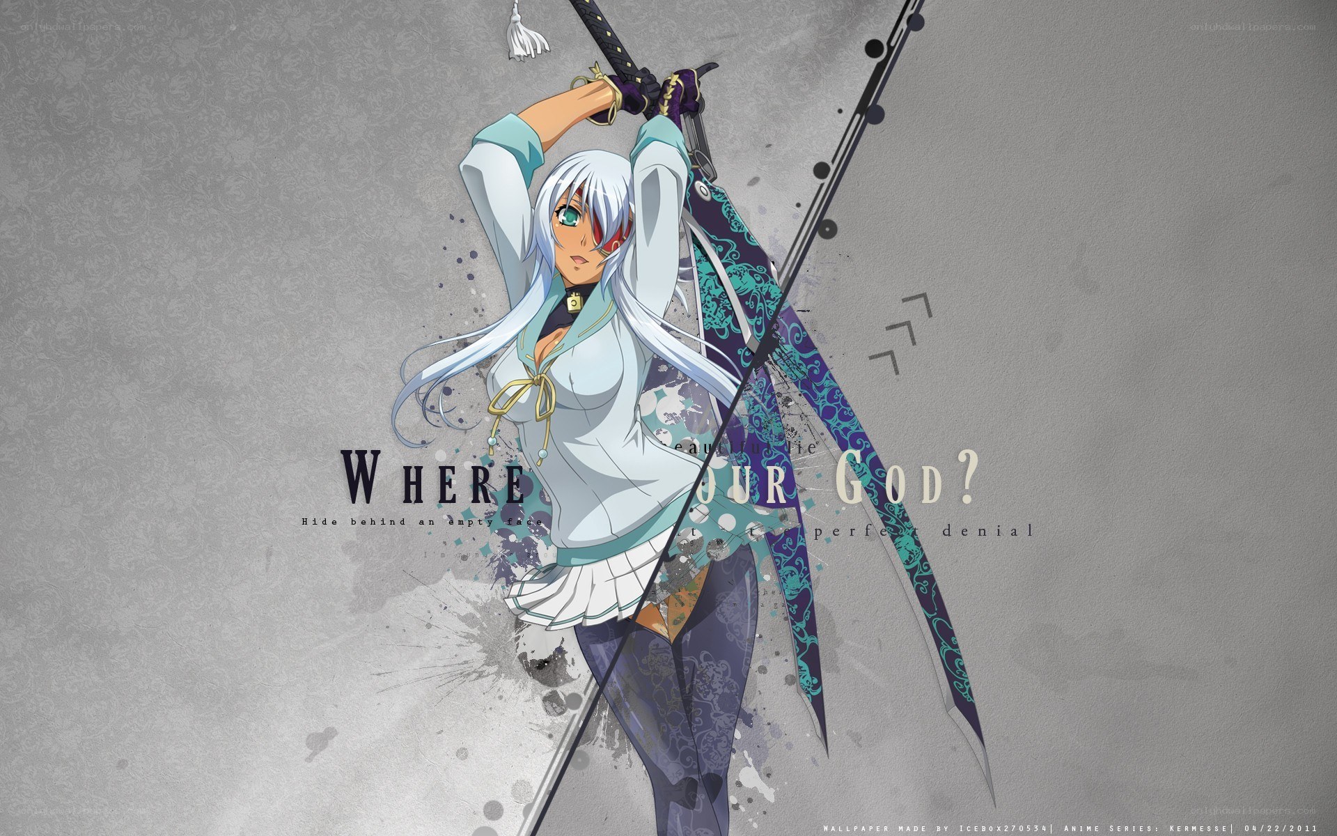 anime character with sword