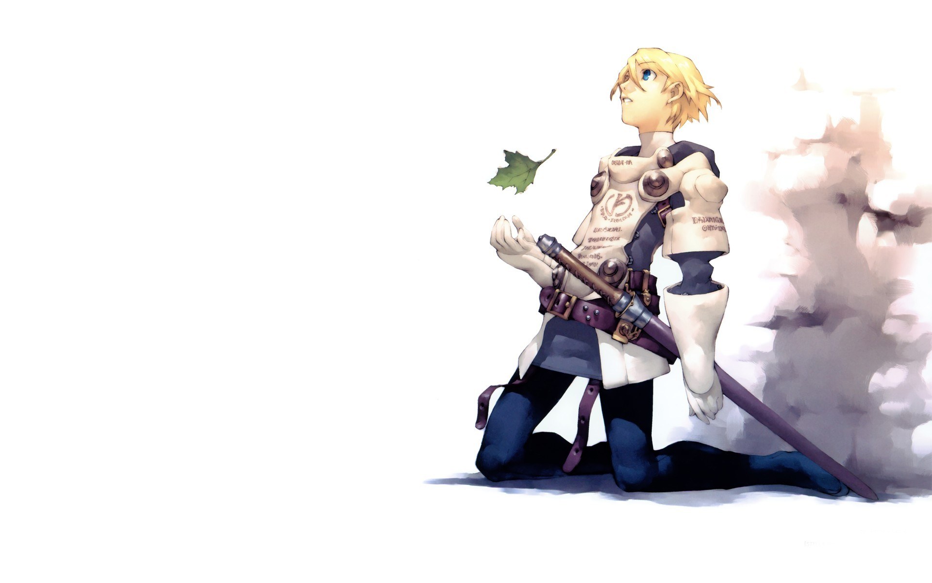 anime character with sword