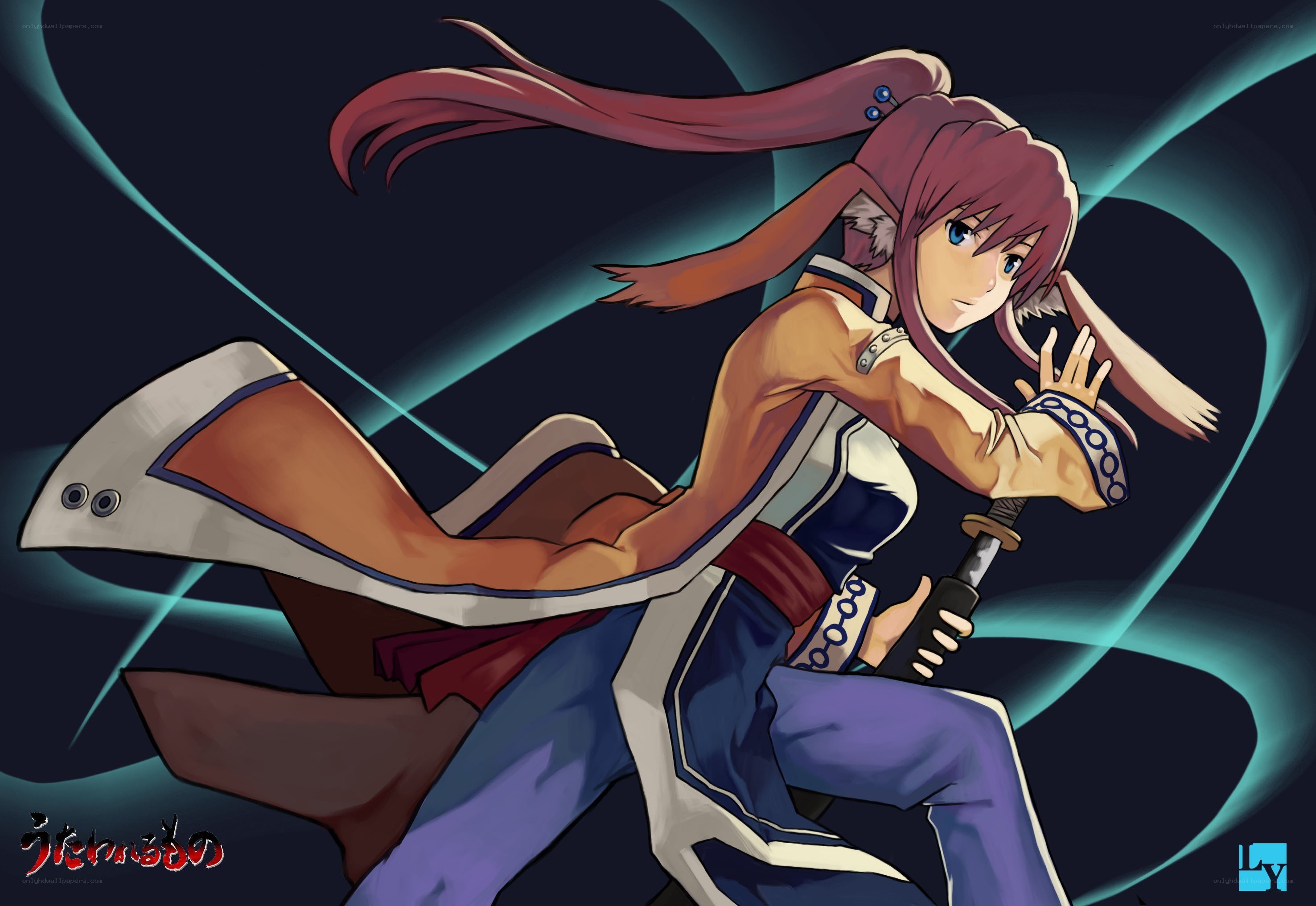 anime character with sword