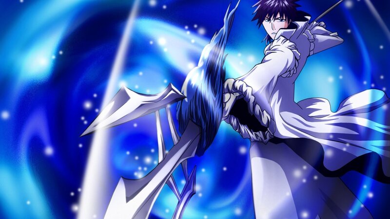 anime character with sword