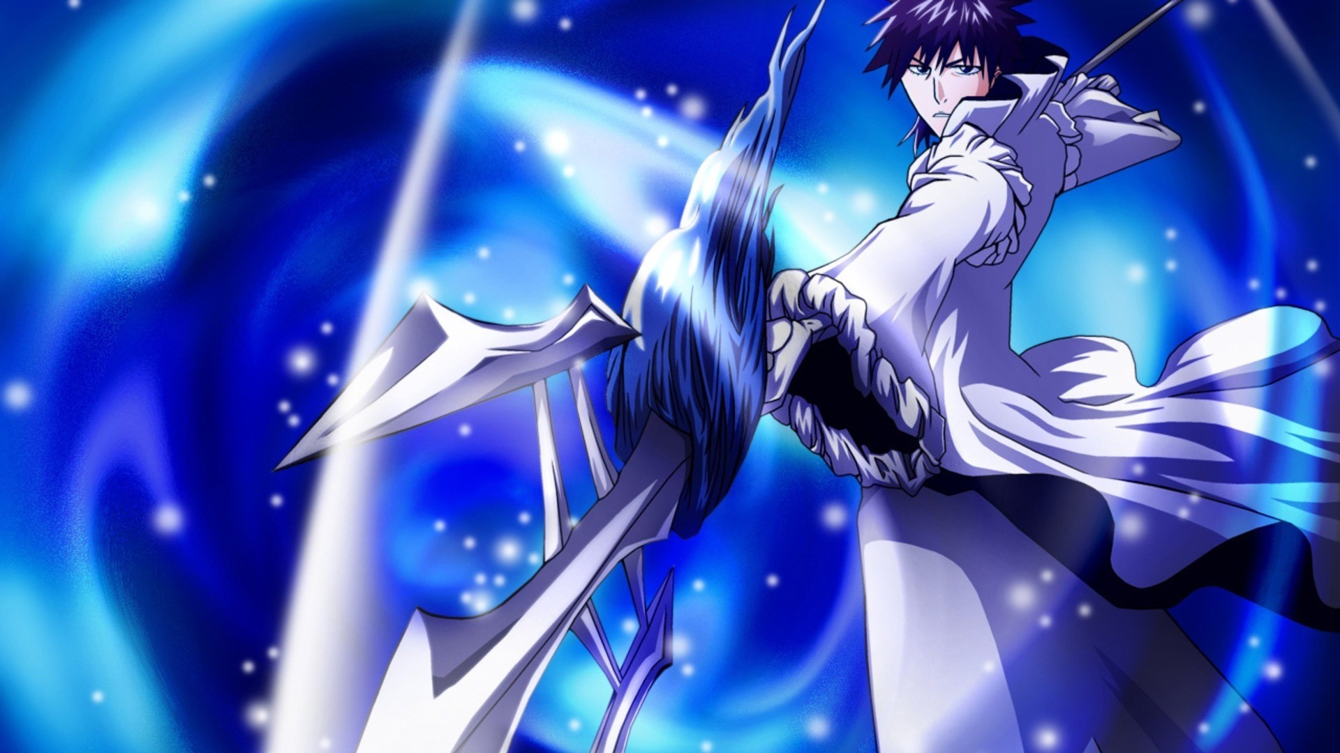 anime character with sword