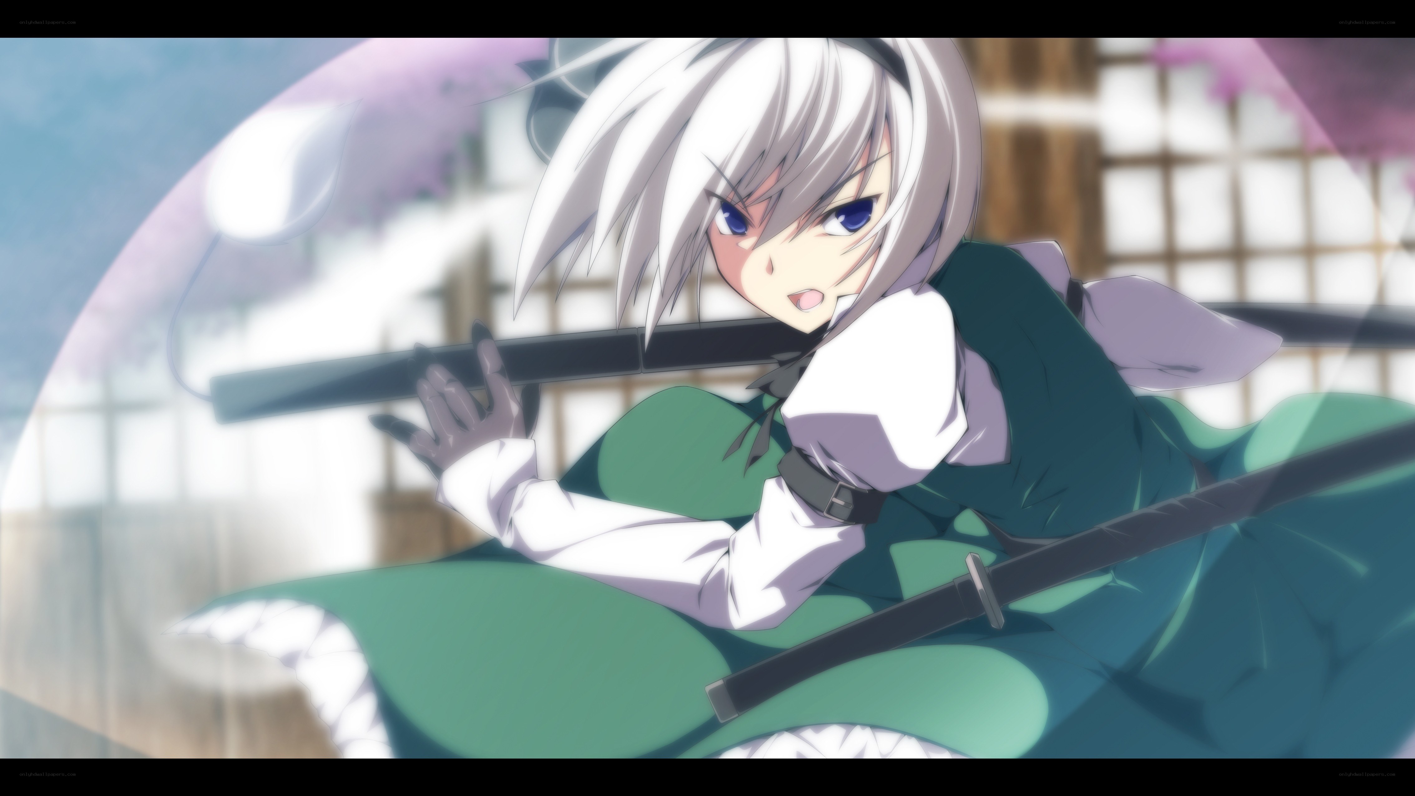 anime character with sword