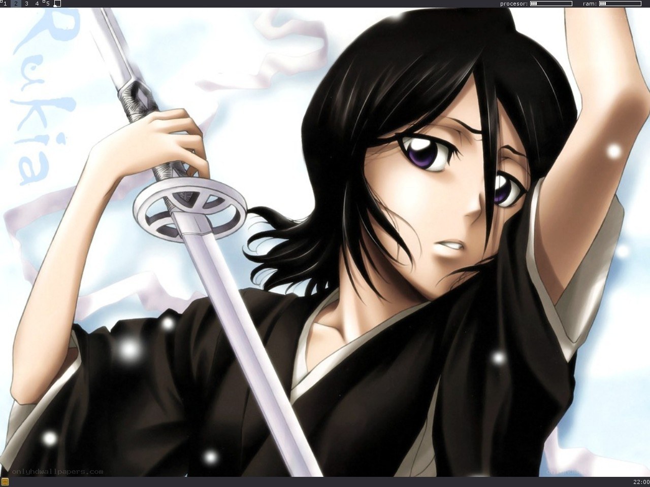 anime character with sword