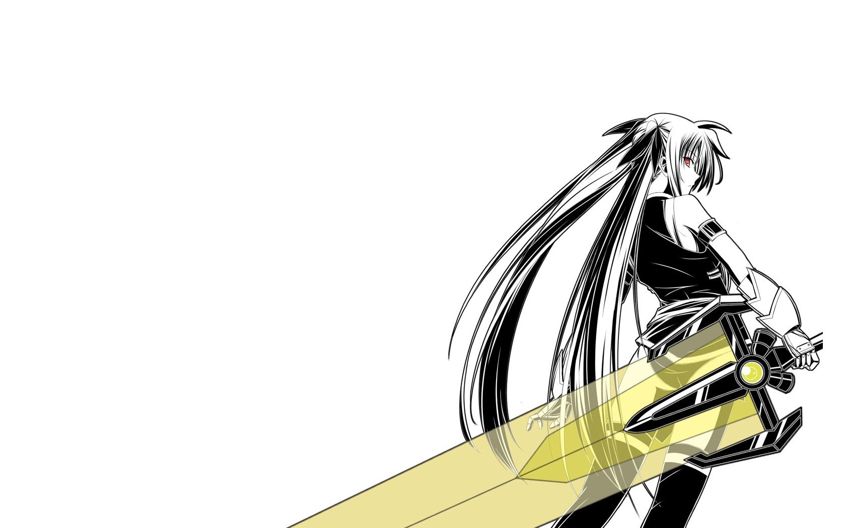 anime character with sword