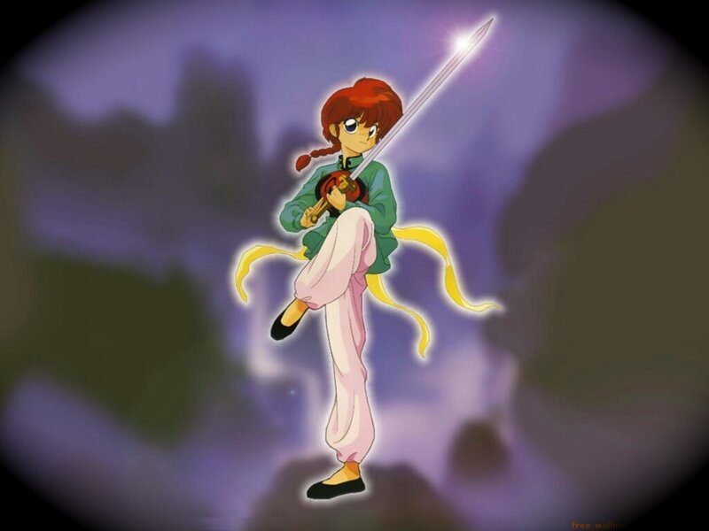 Anime character with sword