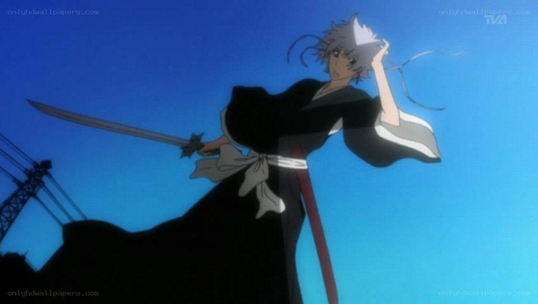 anime character with sword