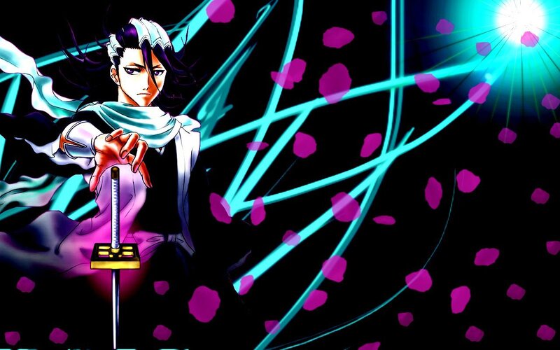 anime character with sword