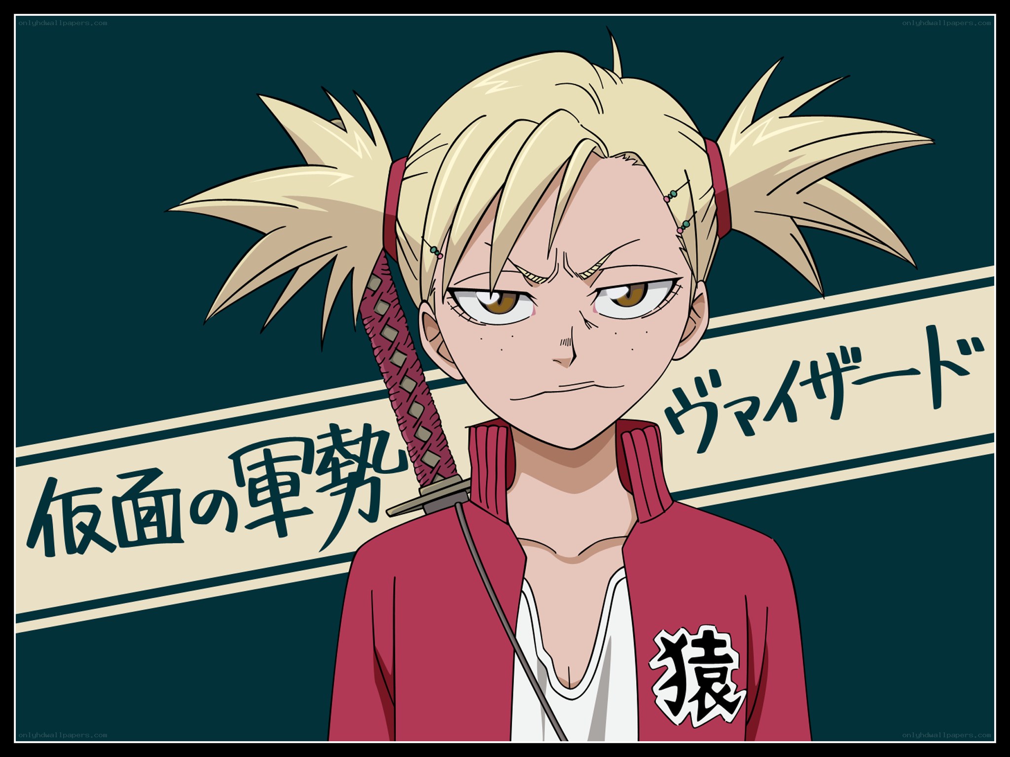 Anime character with sword