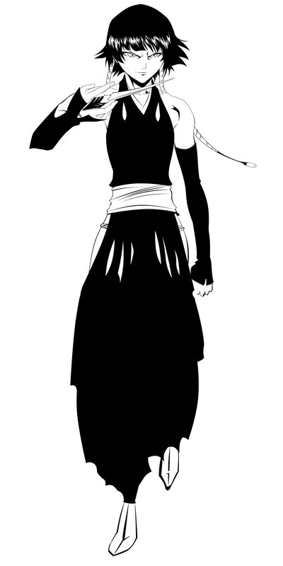 anime character with sword
